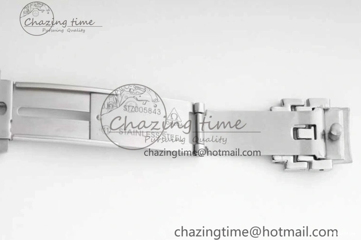 0123 De Ville SS DIWF 1:1 Best Edition Gray Dial SS Markers on SS Bracelet MIYOTA FlexibleFit 7851